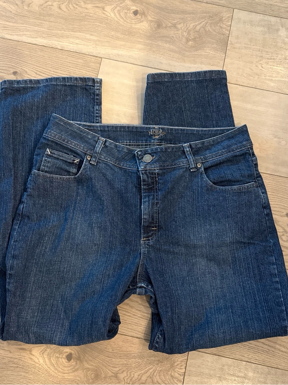 Riders by Lee Indigo Women's Size 16P Classic jeans Fit Straight